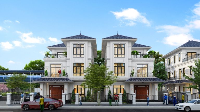 Thiết kế Biệt thự Aurora Harbour Nam Hải Hải Phòng